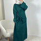 Robe portefeuille verte