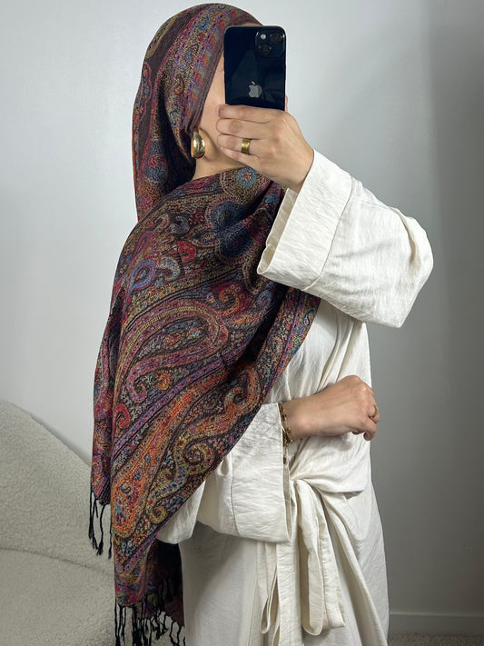 Pashmina layaan noir