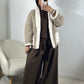 Veste matelassée taupe