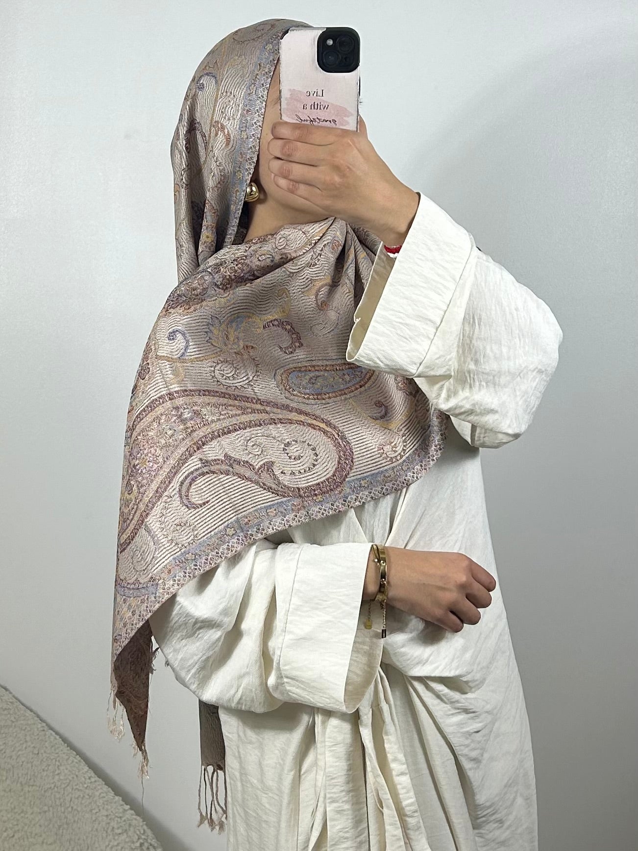 Pashmina ayhan taupe