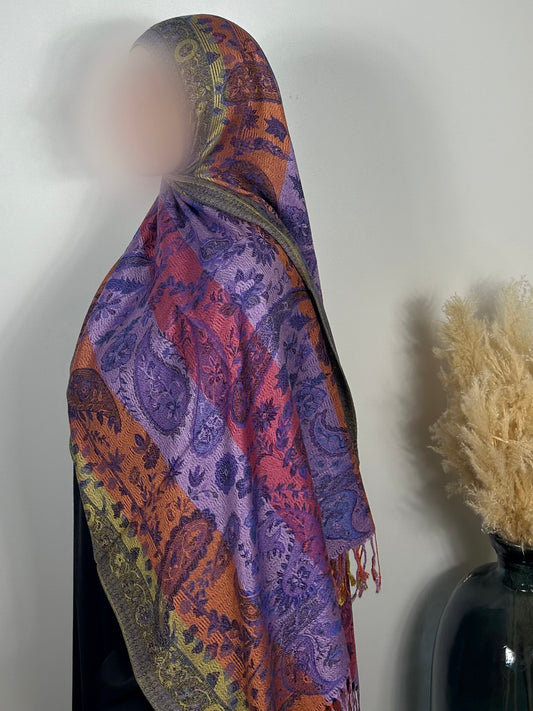 Pashmina 4 couleurs