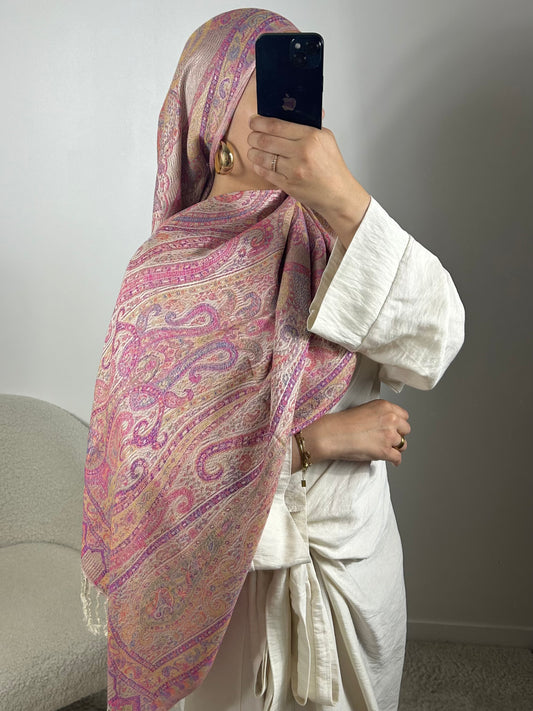 Pashmina layaan pêche