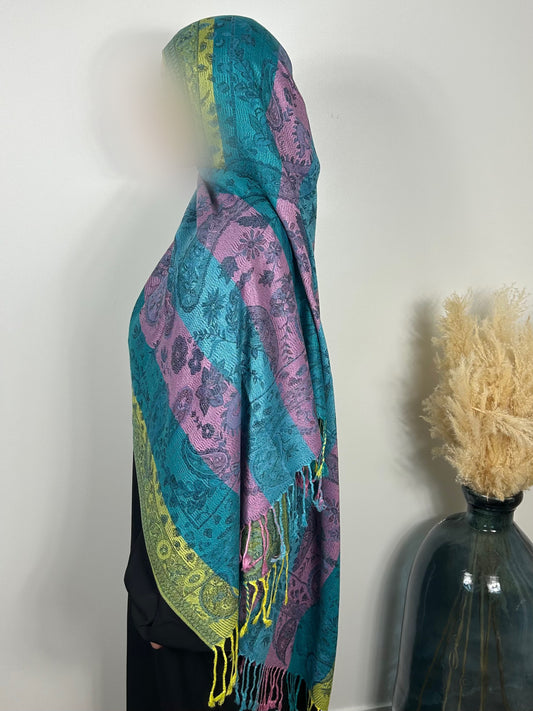 Pashmina 4 couleurs