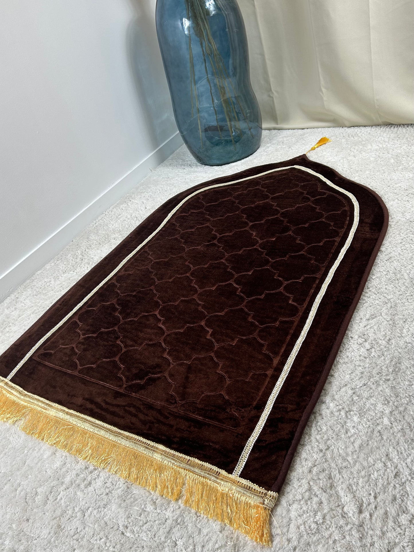 Tapis de prière XL marron