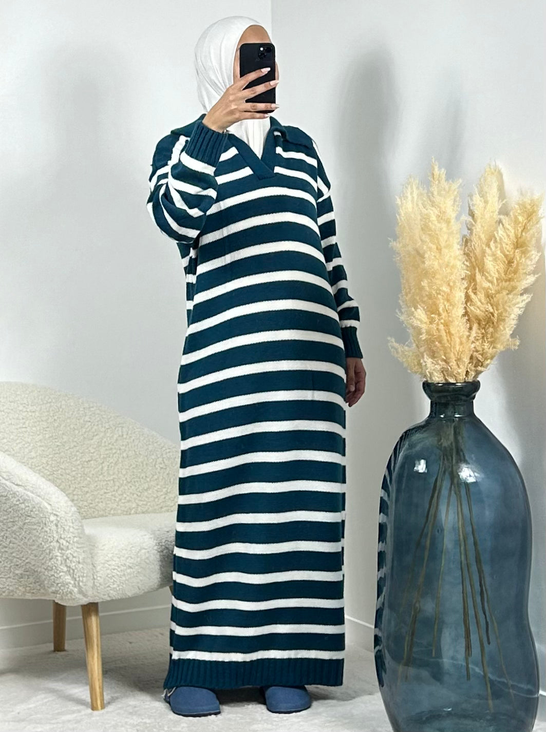 Robe mariniere bleu