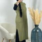 Robe sans manches verte